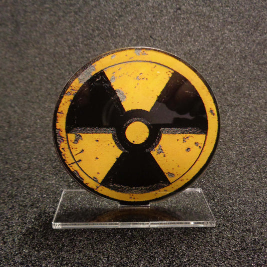 Duke Nukem Nuclear Symbol Display Stand