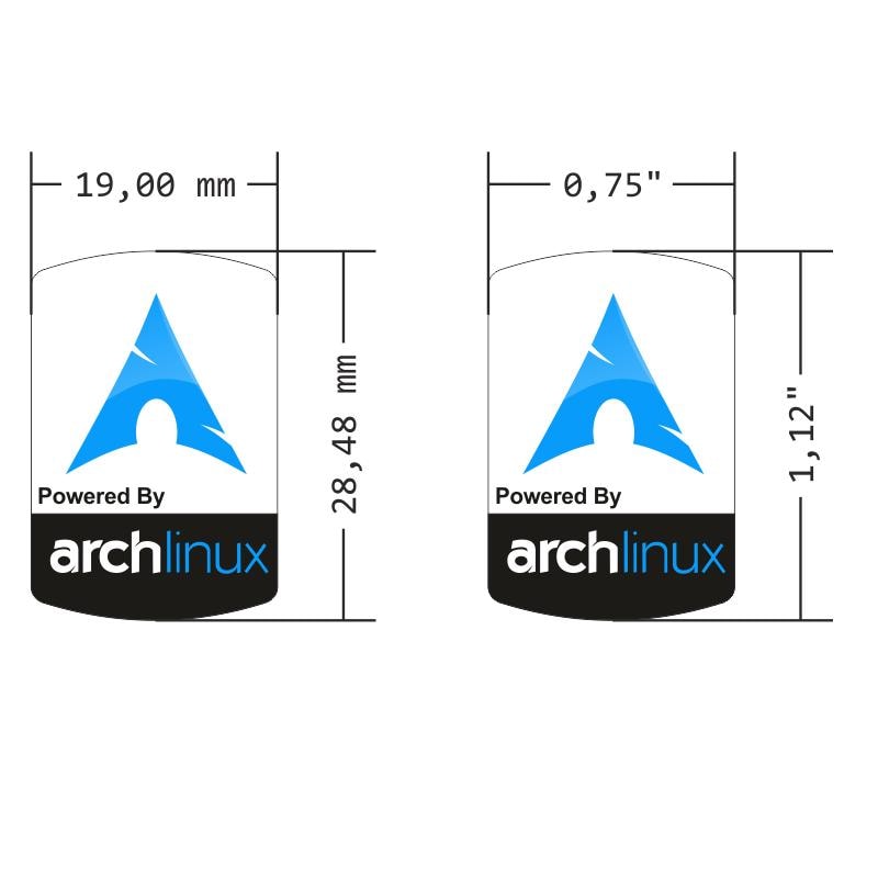 Arch Linux Sticker