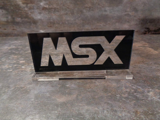 MSX PC Display Stand Statue