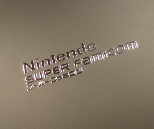 Nintendo Super Famicom Logo Sticker