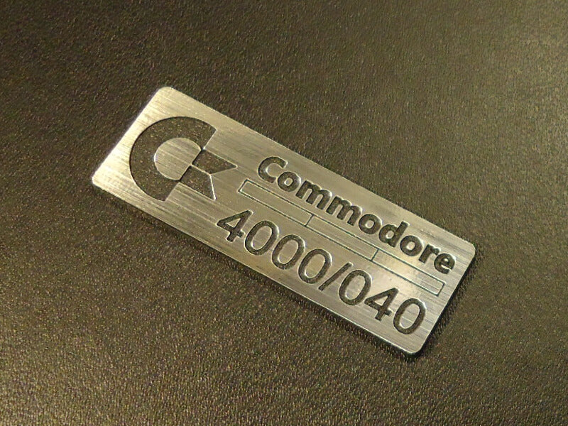 Sticker Commodore Amiga 4000/040 Label / Logo / Sticker / Badge 42 x 15 mm [271c]