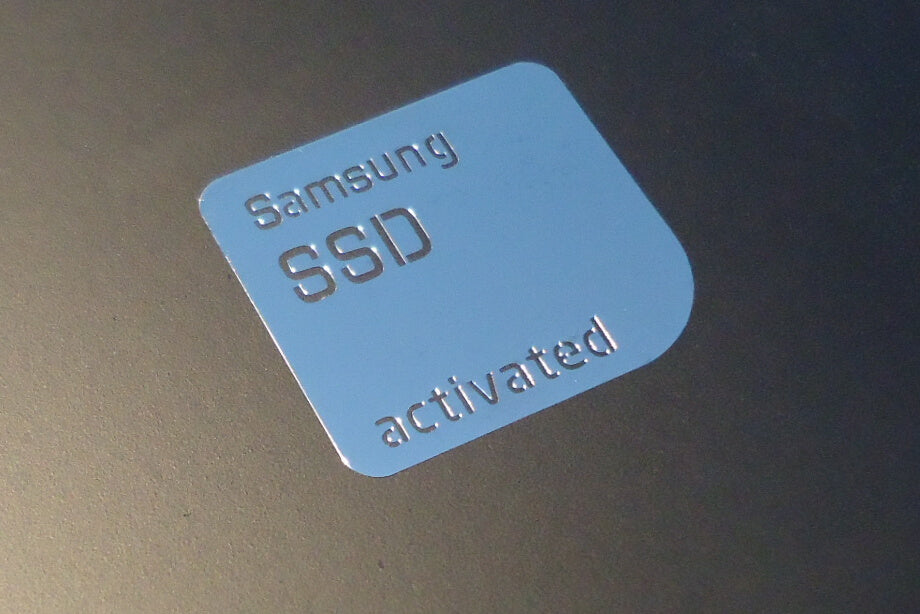 Sticker SAMSUNG SSD Logo Badge 20mm x 18mm [188]