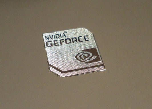 nVidia GeForce sticker