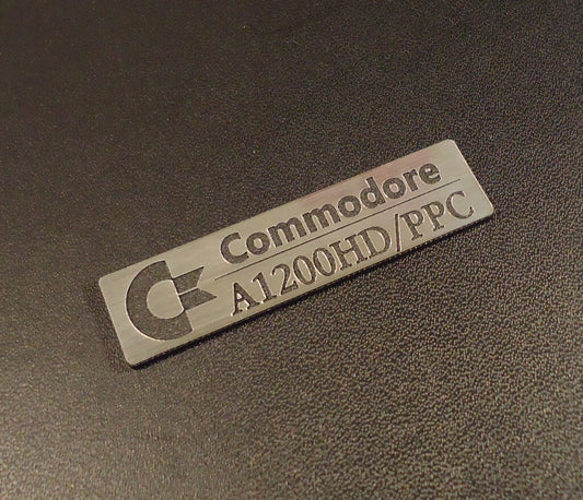 Commodore Amiga 1200 HD PPC Logo sticker