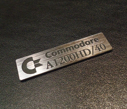 COMMODORE Amiga 1200 HD 40  badge