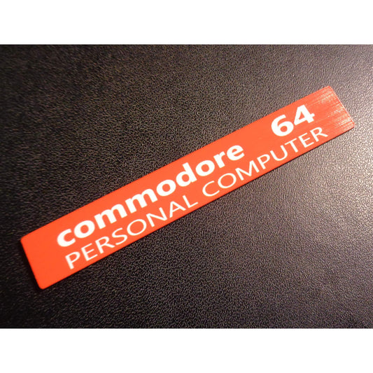 Commodore c64c logo sticker