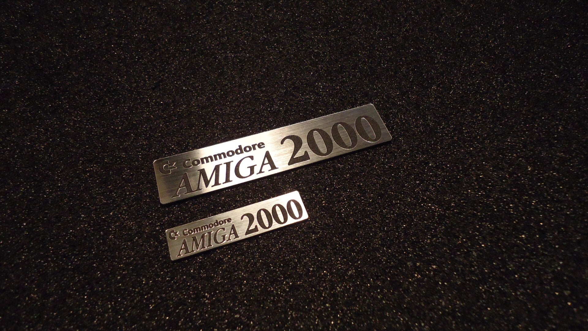 Amiga 2000 Logo Sticker Badge