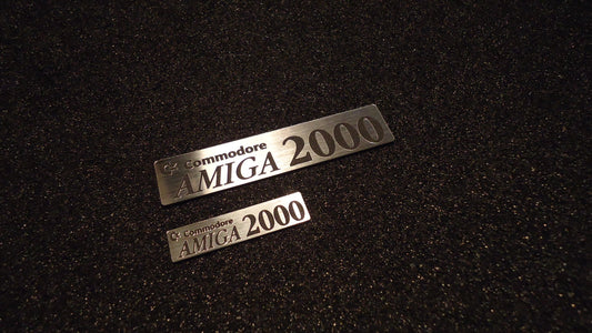 Amiga 2000 Logo Sticker Badge