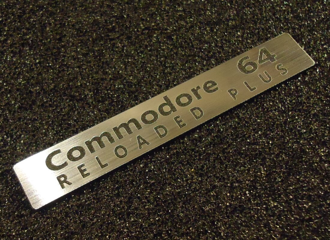Commodore Reloaded LOGO badge