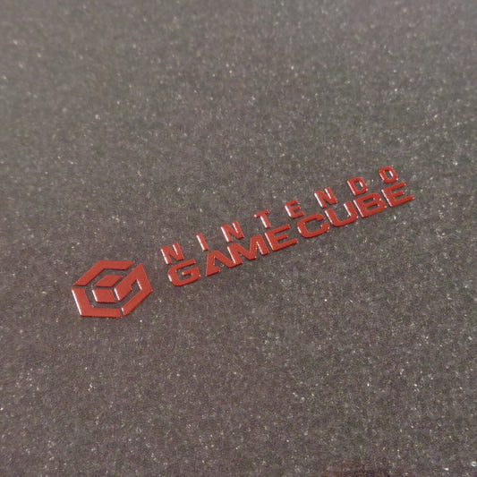 GameCube Red Metallic sticker