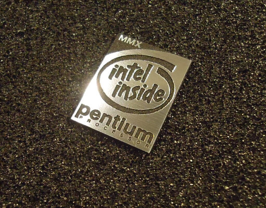 Pentium MMX Logo Emblem