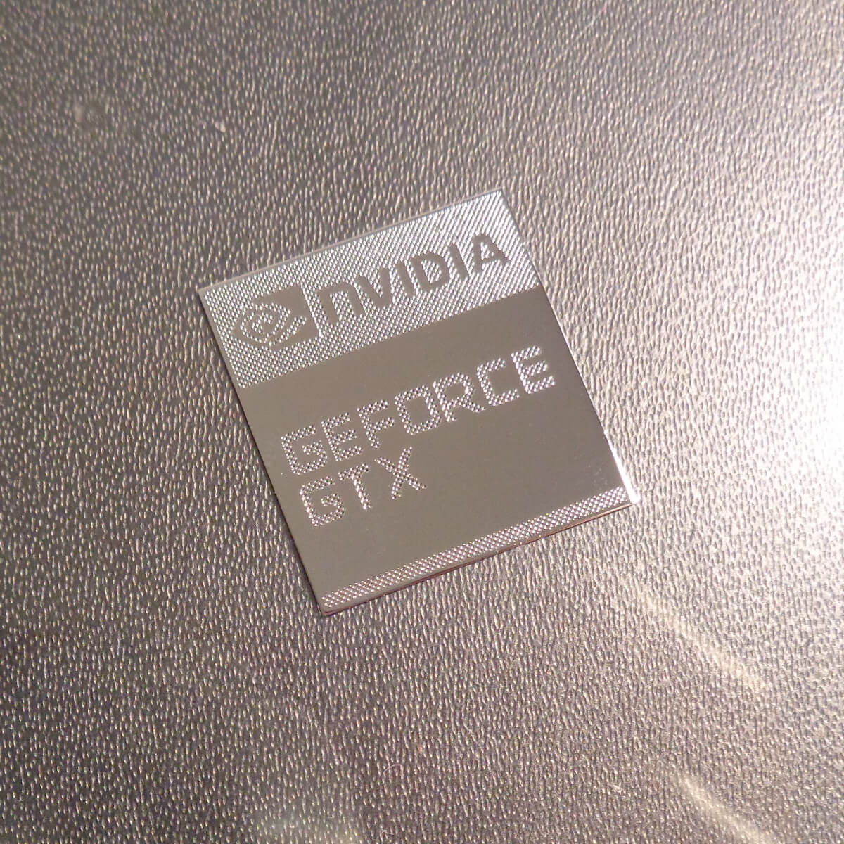 nVidia GeForce GTX sticker