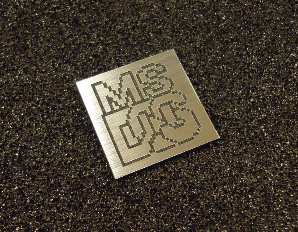 MsDOS Label / Logo / Sticker / Badge 25 x 25 mm [420]