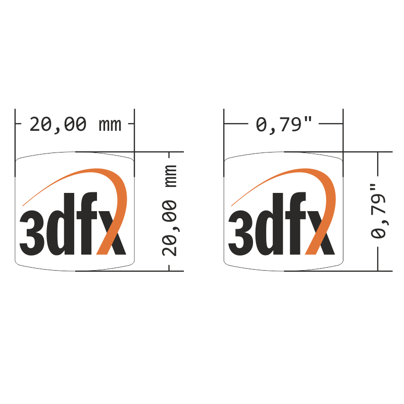 3dfx sticker