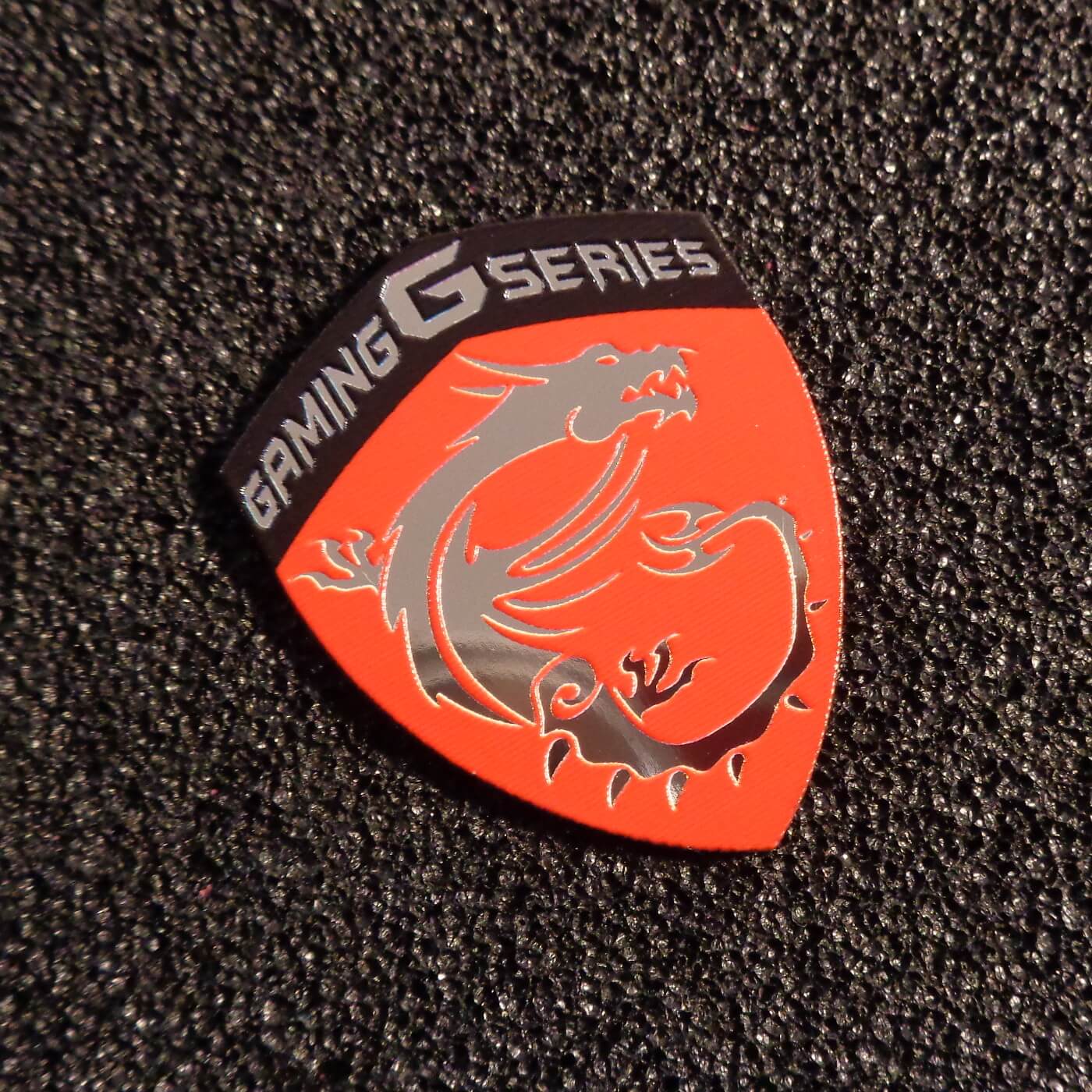 Sticker MSI Gaming G Series Logo Badge 33 x 27mm [441d]