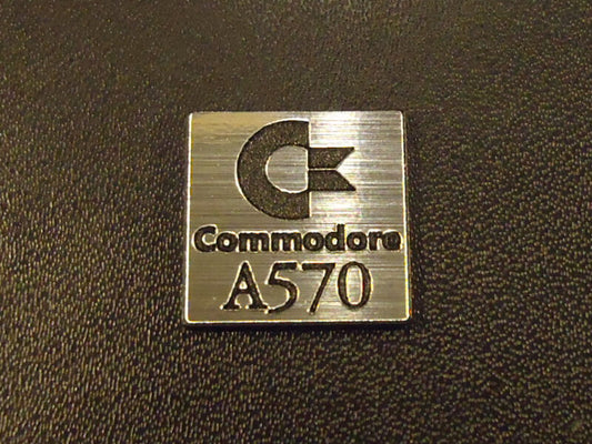 Commodore AMIGA 570 Label / Sticker / Badge / Logo 1,7cm x 1,7cm [291]