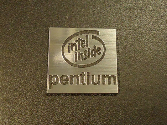 Intel Pentium Logo Sticker