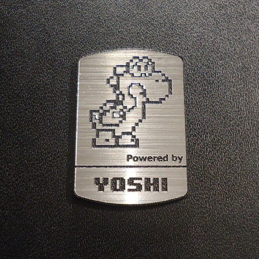 Yoshi Super Mario badge