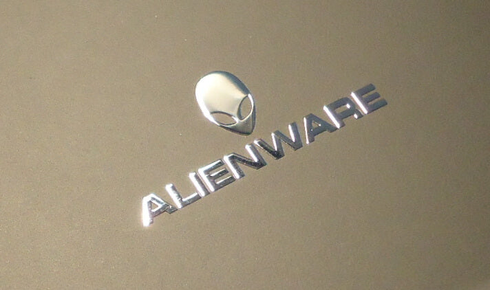 Sticker ALIENWARE Logo Label Badge 30mm x 12mm [099]