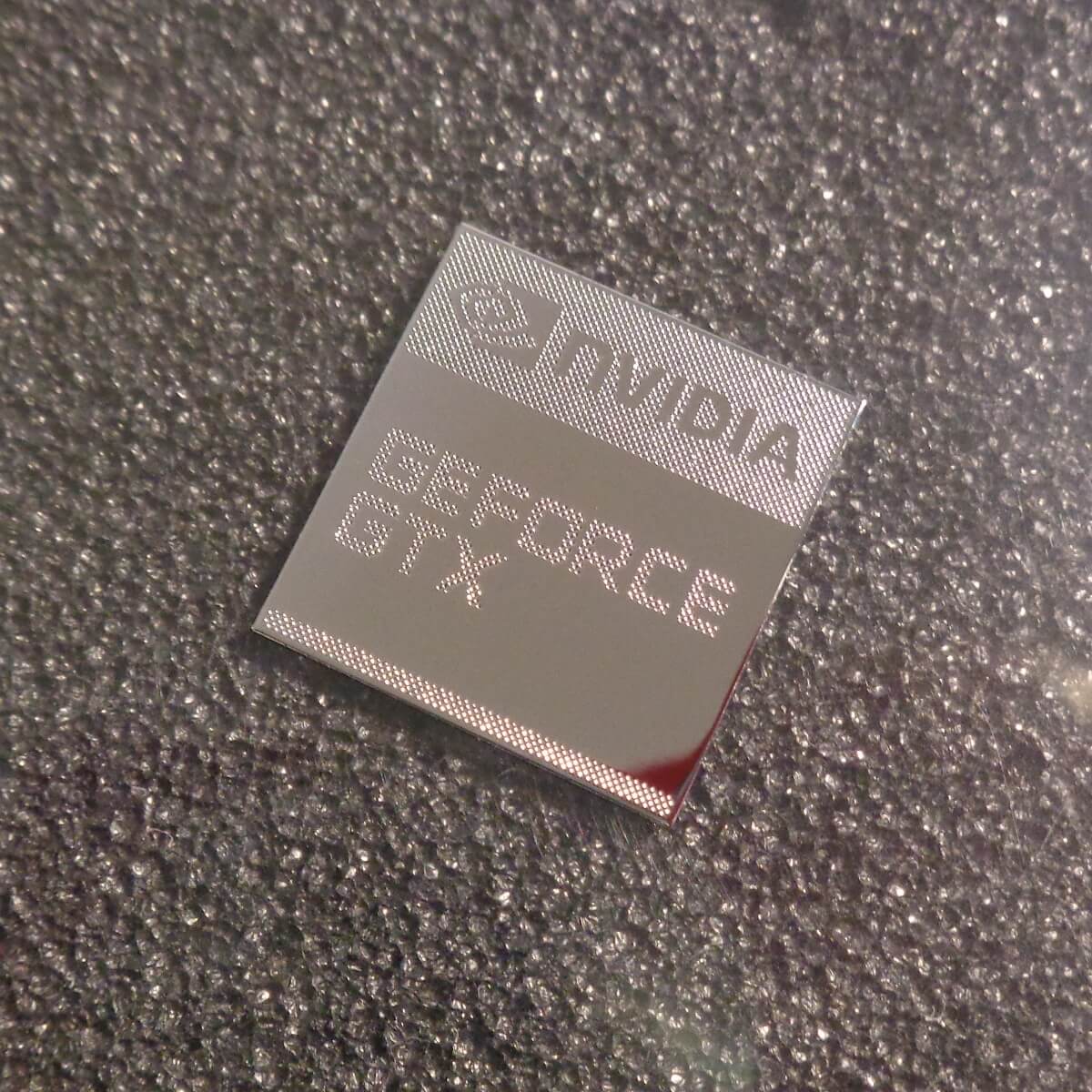 Graphics nVidia GeForce GTX Label / Aufkleber / Sticker / Logo 17x18mm [465]