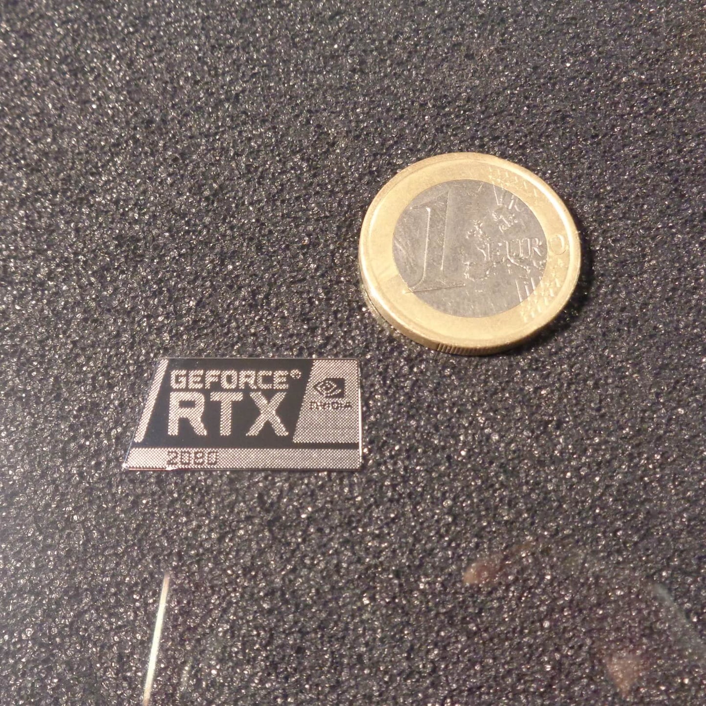 Sticker Graphics nVidia GeForce RTX 2080 Label Logo 24x12mm [454c]