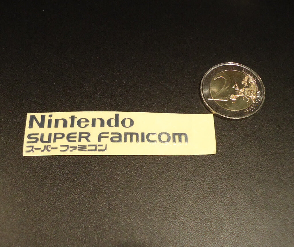 Sticker Nintendo Super Famicom Logo Badge 60 x 14mm[257]