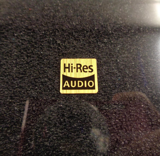 Hi-Res Audio Logo Emblem sticker