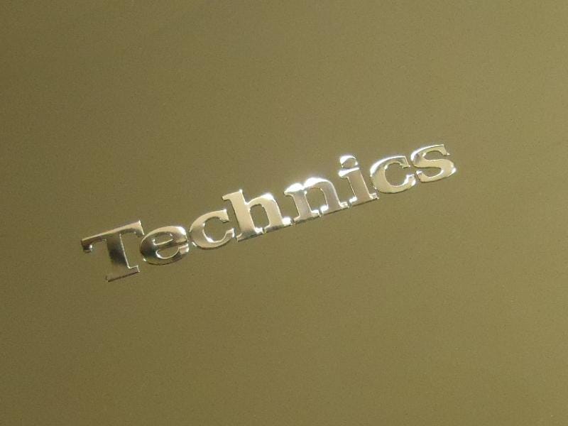 Sticker Technics Label Badge Logo 50mm x 7mm [402]