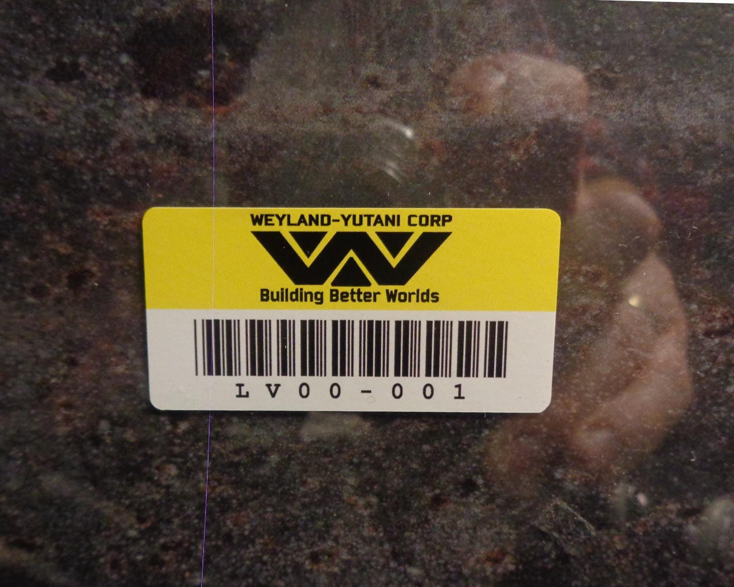 Weyland Yutani asset tag Sticker