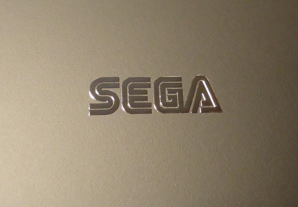 Sticker Sega Label / Aufkleber / Sticker / Badge / Logo 19,9mm x 6mm [179]