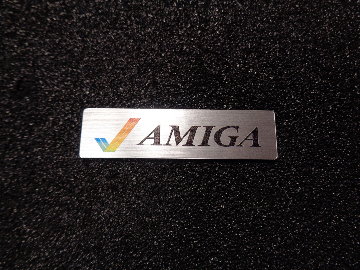 Sticker Commodore Amiga 600 1200 Color Logo Badge 49 x 13 mm [459c]