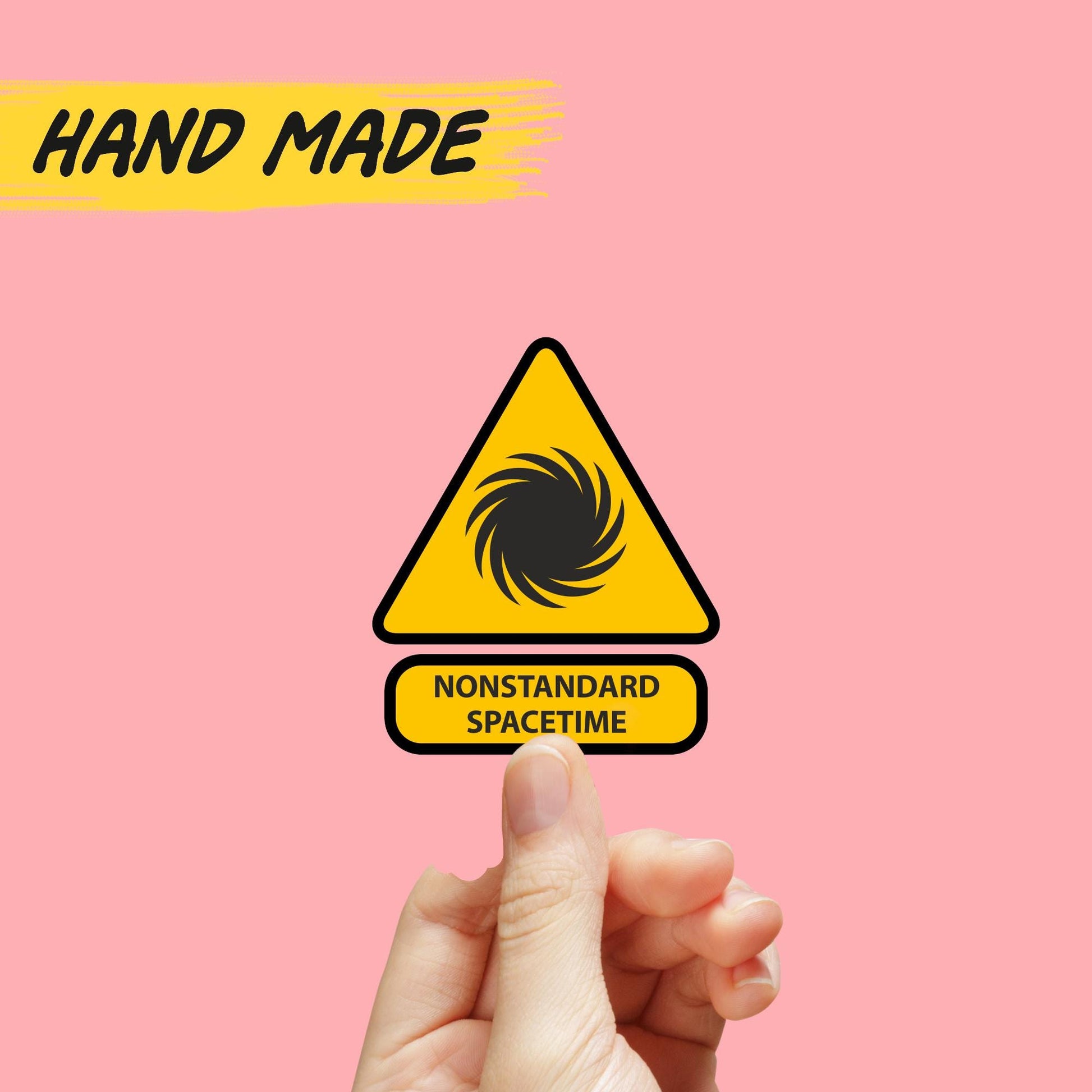SCP warning sign sticker