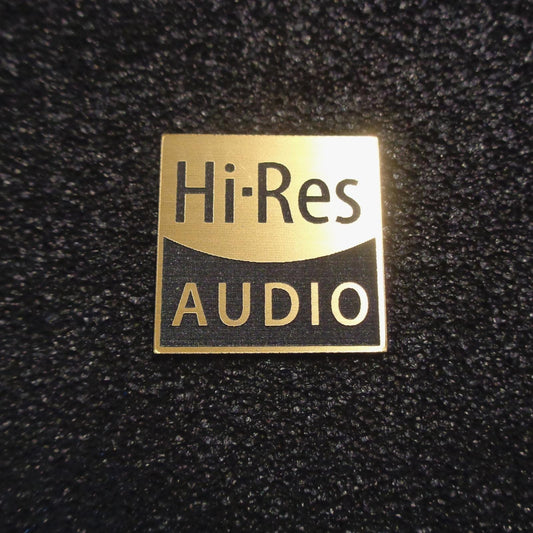 Hi-Res Audio Logo Emblem Badge