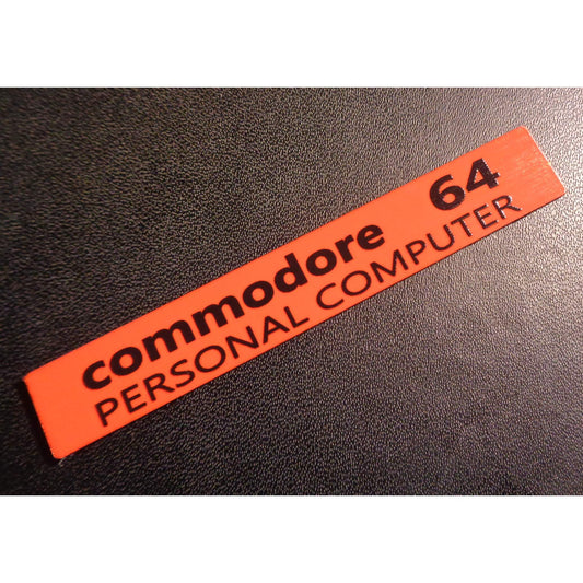 Commodore c64c logo badge sticker