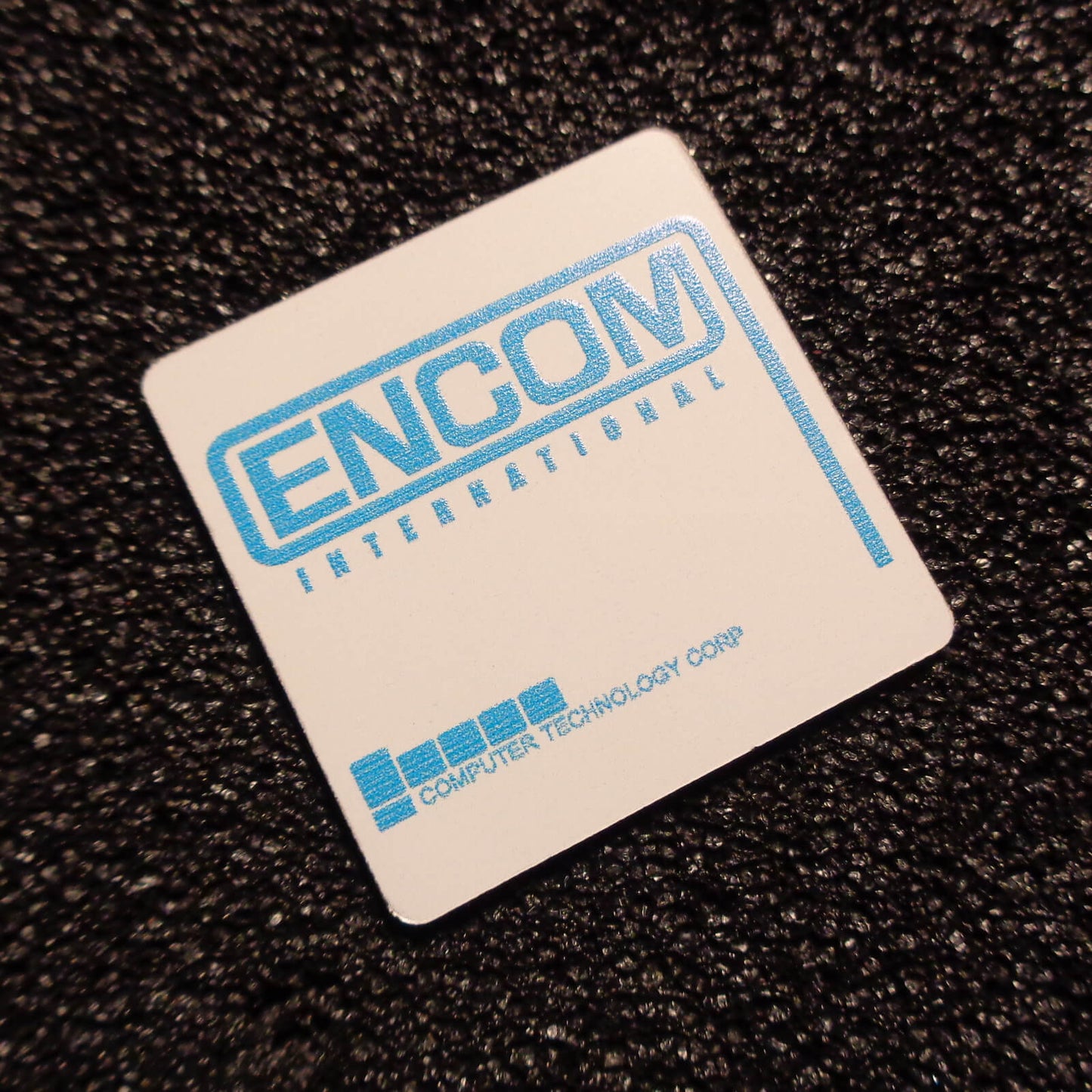 Sticker Encom International Corporation Logo Label Decal Case Badge [473b]