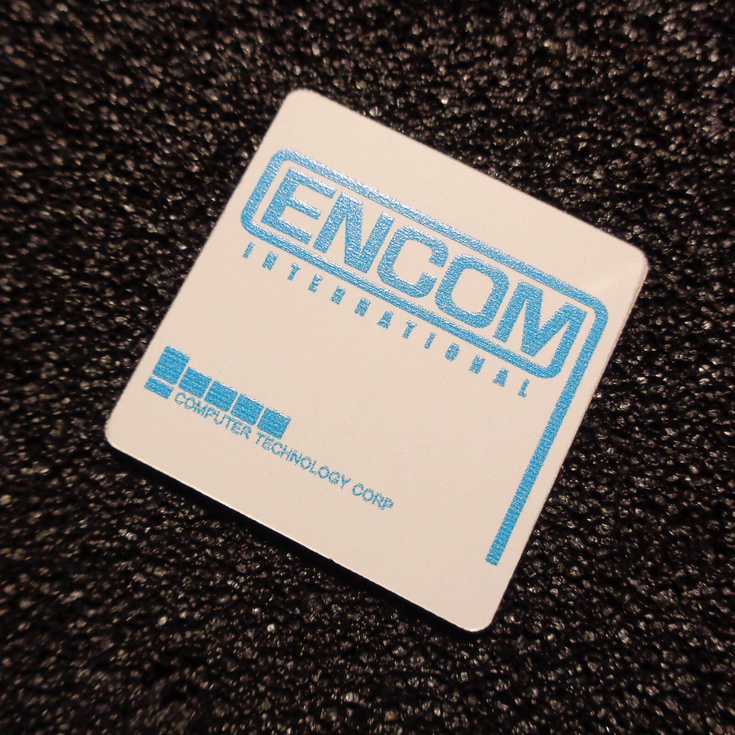 Sticker Encom International Corporation Logo Label Decal Case Badge [473b]