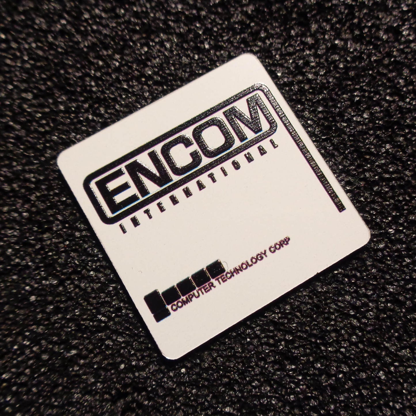 Sticker Encom International Corporation Logo Label Decal Case Badge [473d]