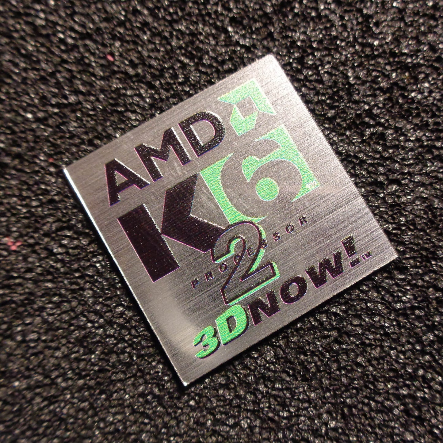 AMD K6-2 3D Now Logo Sticker