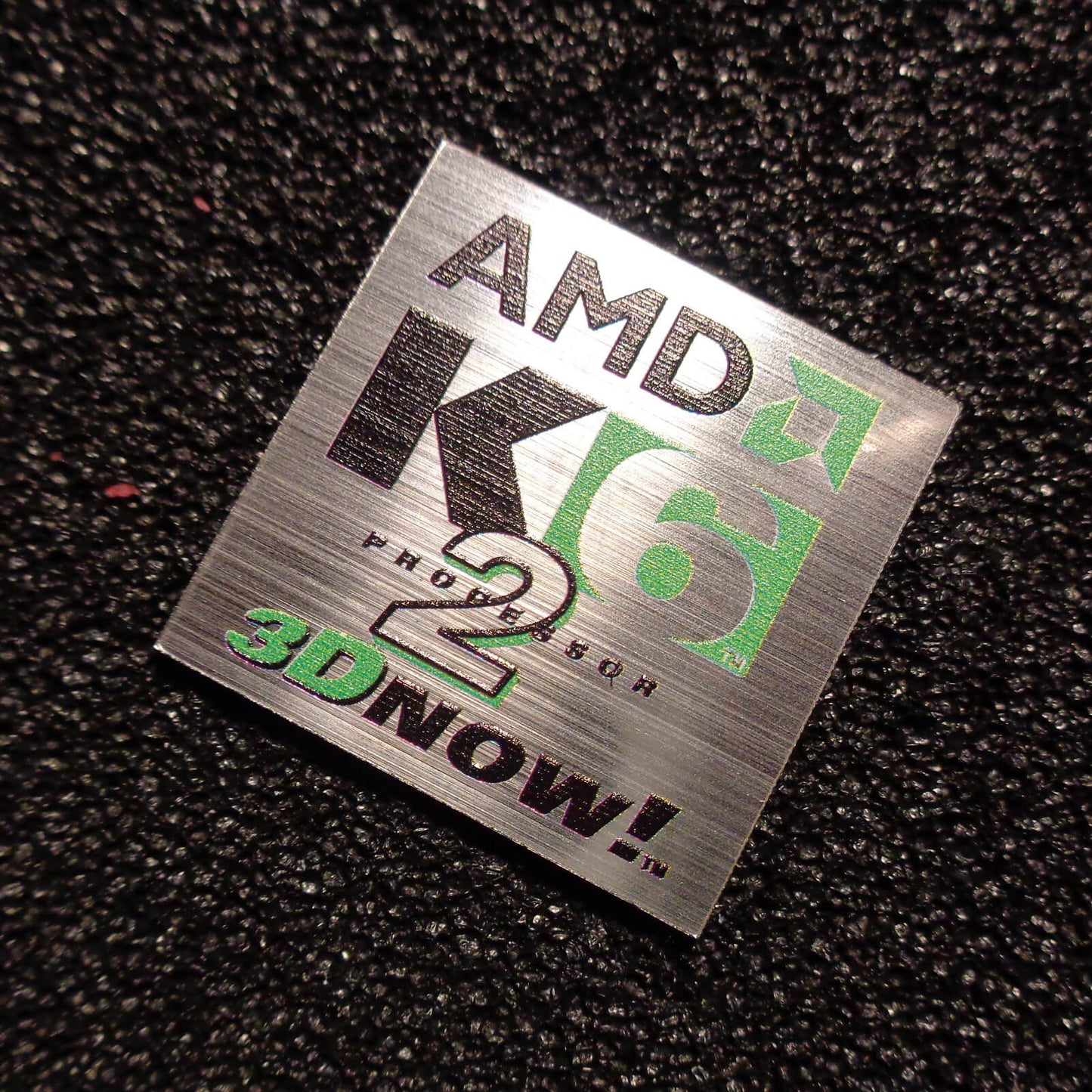 AMD K6-2 3D Now Sticker