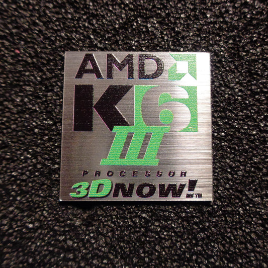  AMD K6-3 3D Now sticker