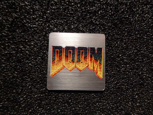 Doom Logo Sticker