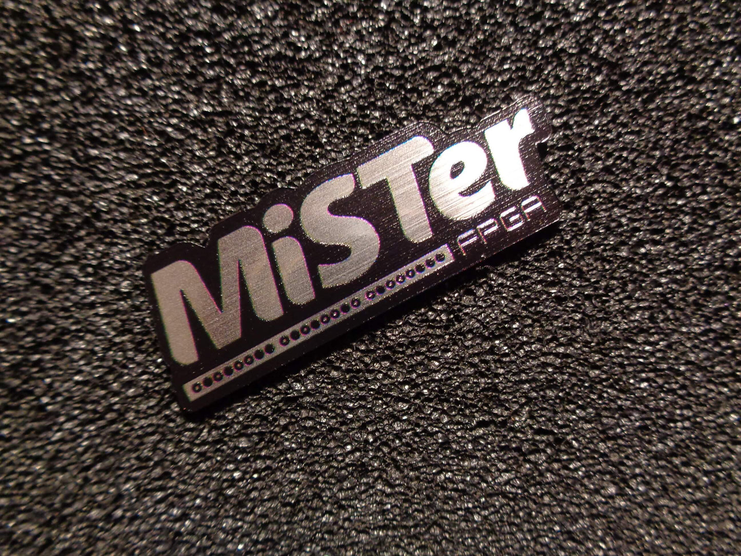 Sticker MiSTer FPGA Logo Label Decal Case Badge [479b]