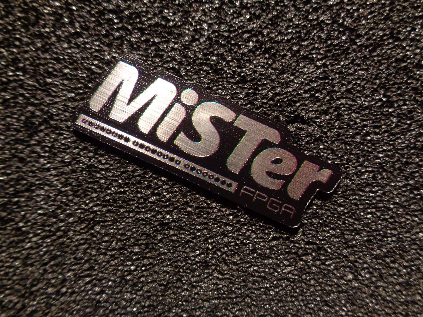 Sticker MiSTer FPGA Logo Label Decal Case Badge [479b]
