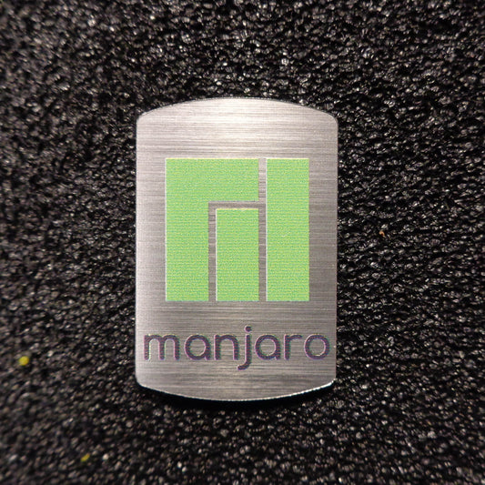Linux Manjaro stiker badge