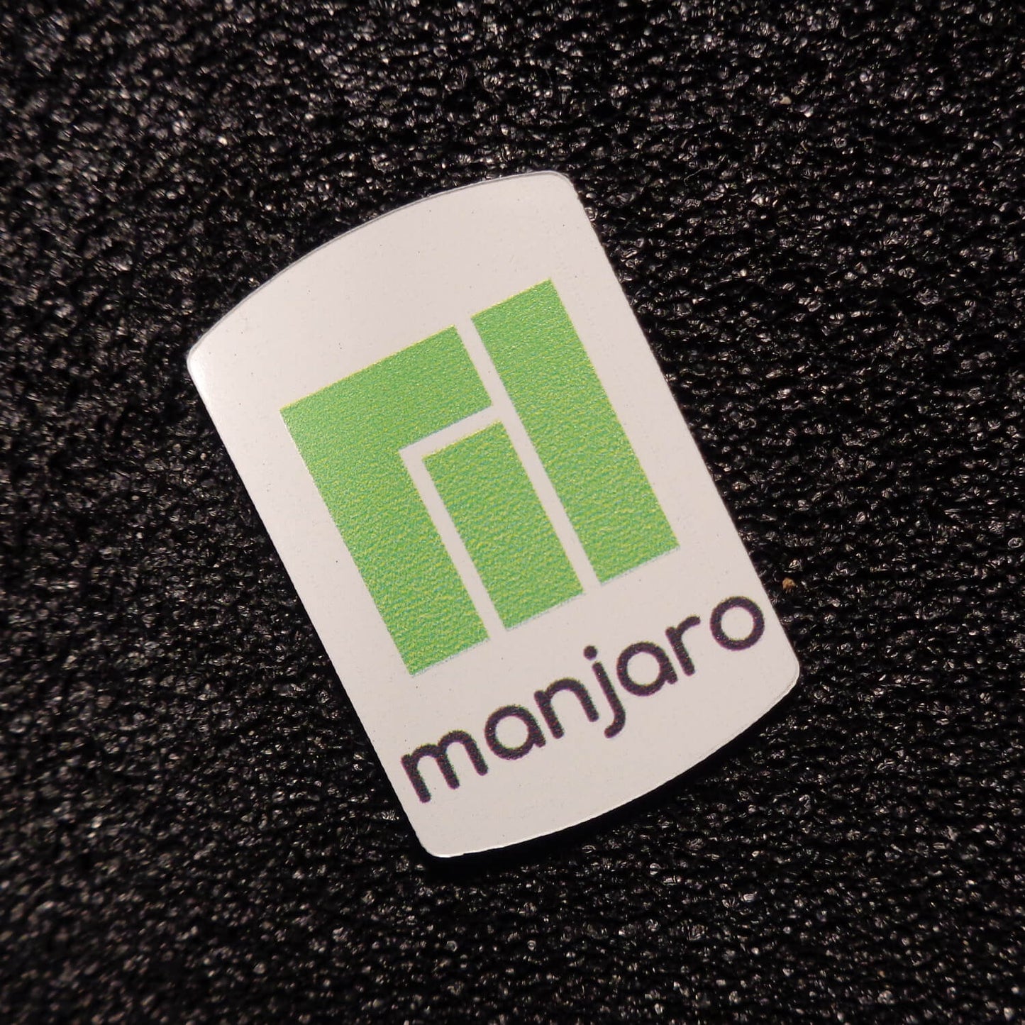 Sticker Linux Manjaro Logo Badge 1.9cm x 2.8cm [486b]