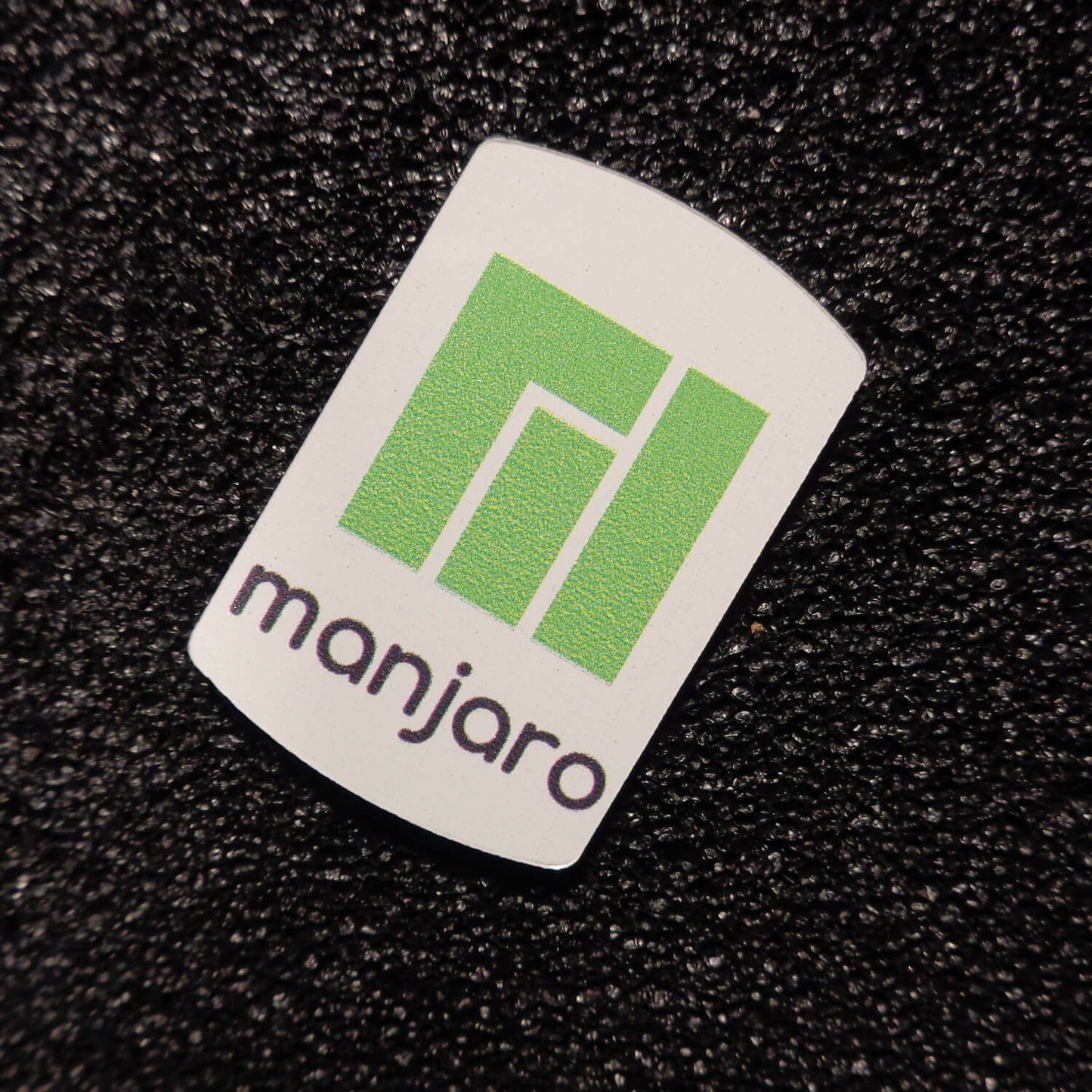 Sticker Linux Manjaro Logo Badge 1.9cm x 2.8cm [486b]