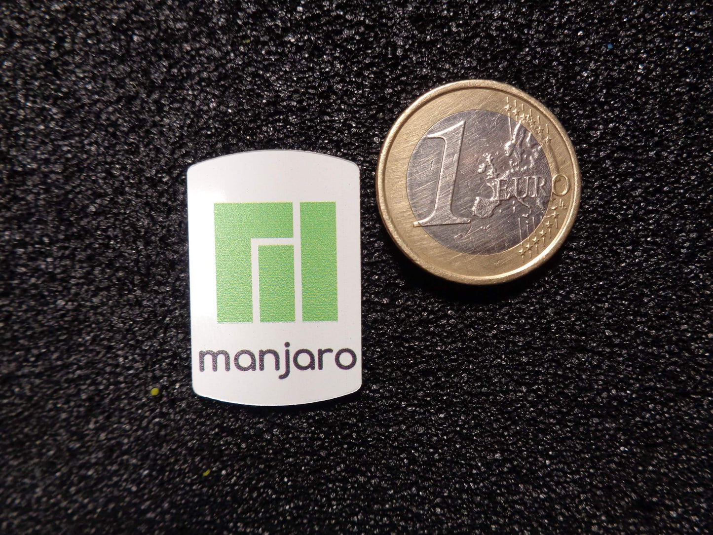Sticker Linux Manjaro Logo Badge 1.9cm x 2.8cm [486b]