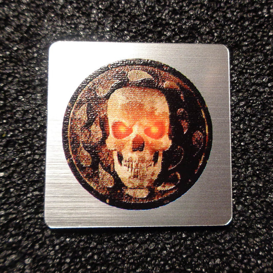 Baldur's Gate Skull Logo