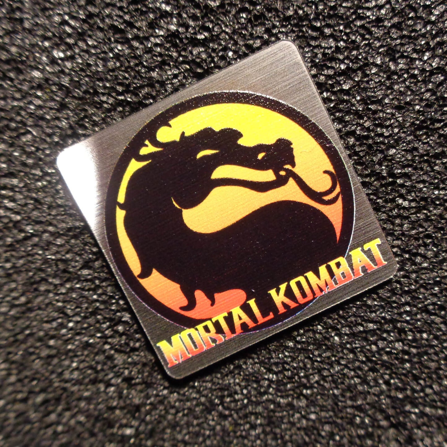 Sticker Mortal Kombat Logo Label Decal Case Badge [496]