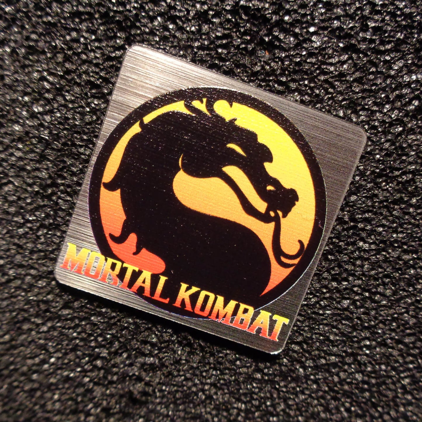 Sticker Mortal Kombat Logo Label Decal Case Badge [496]